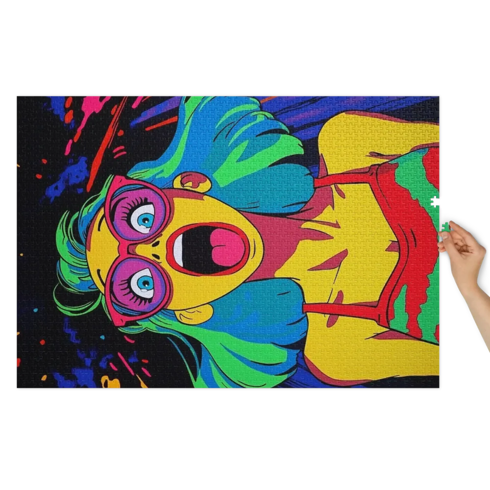 Electric Scream 
 Jigsaw Puzzle in Tin Box