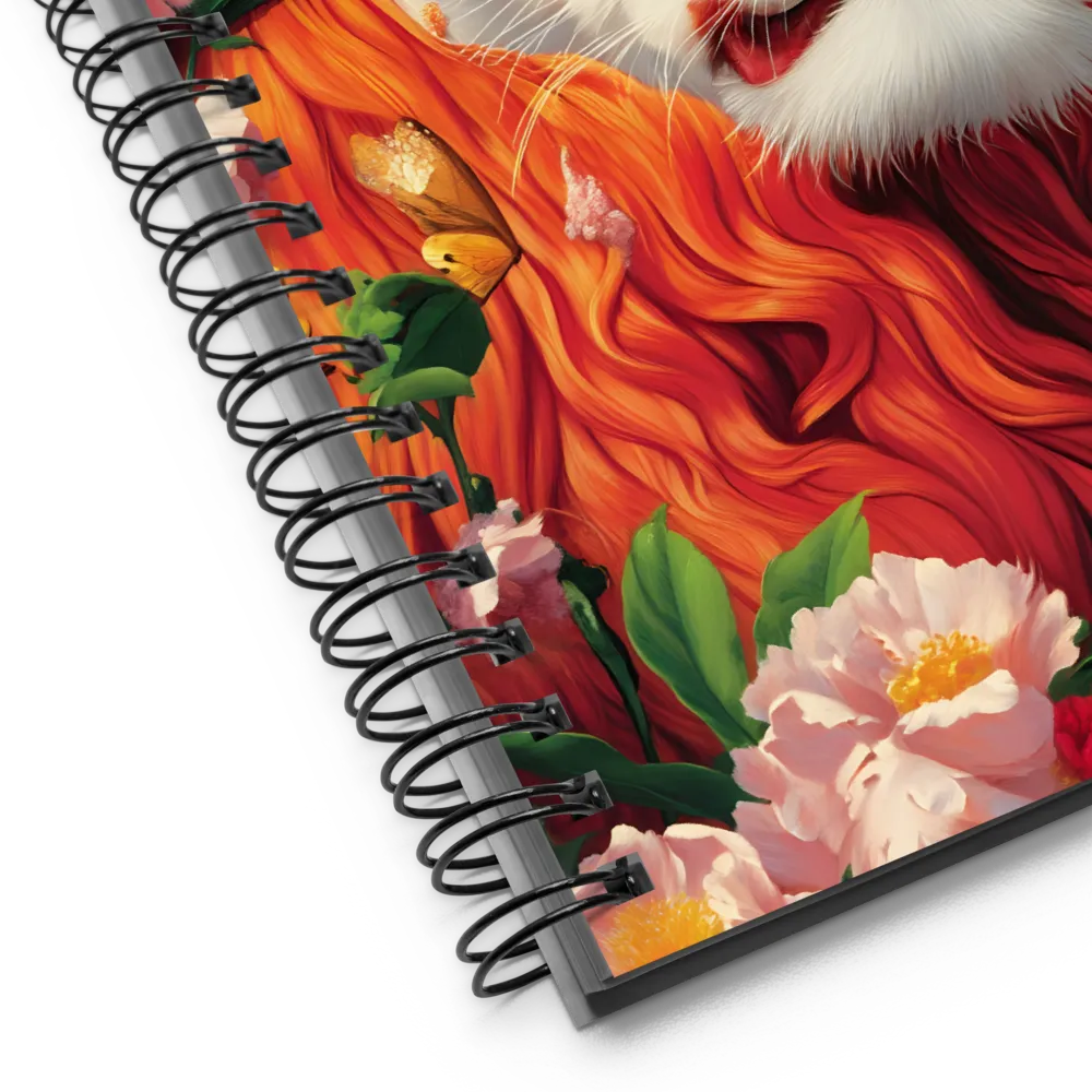 Guardian of the Floral Realm 
 Spiral Notebook | 140 pages