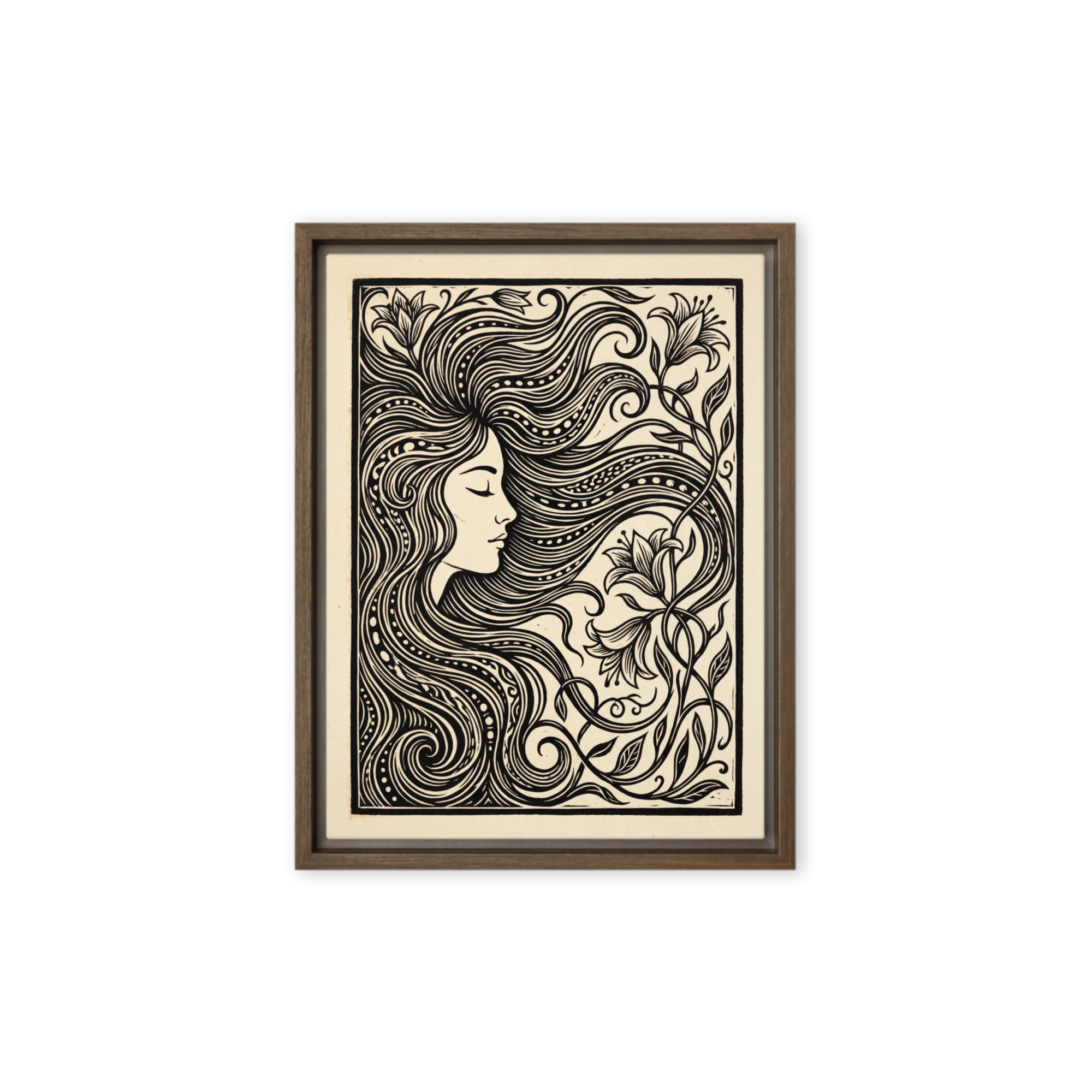 Lilies of the Art Nouveau Muse — Front