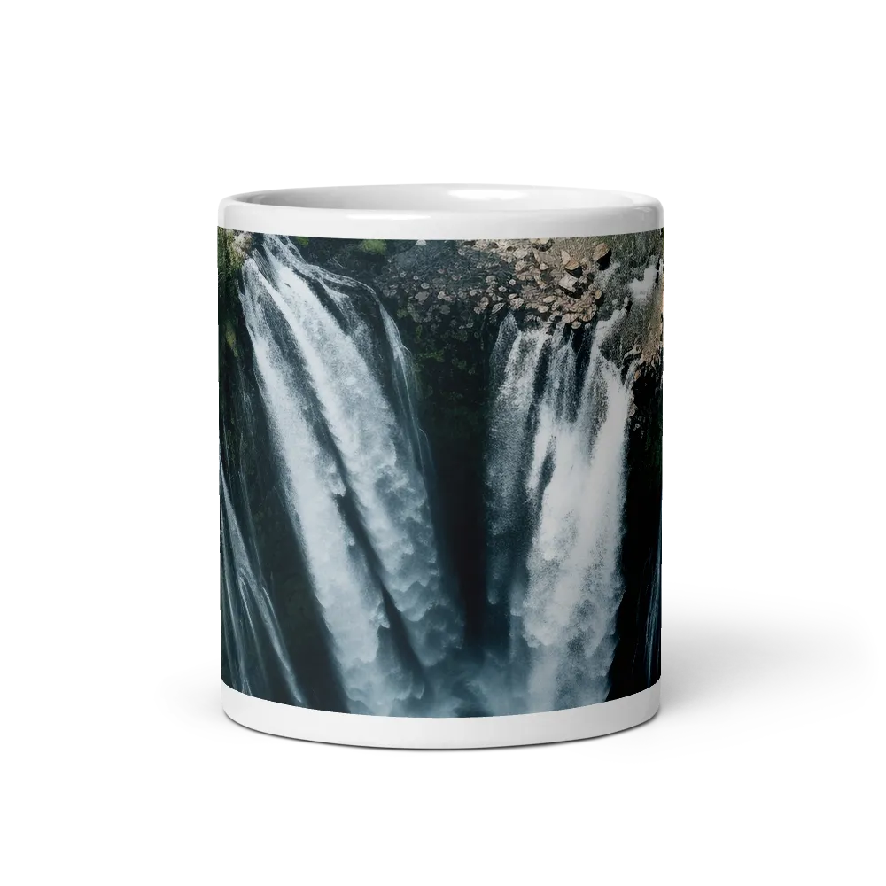 Aerial Waterfall Photography | Mug