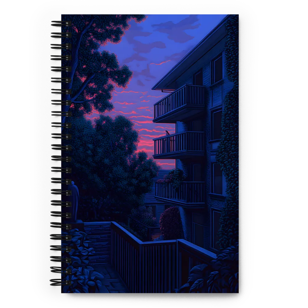 Urban Serenity at Dusk