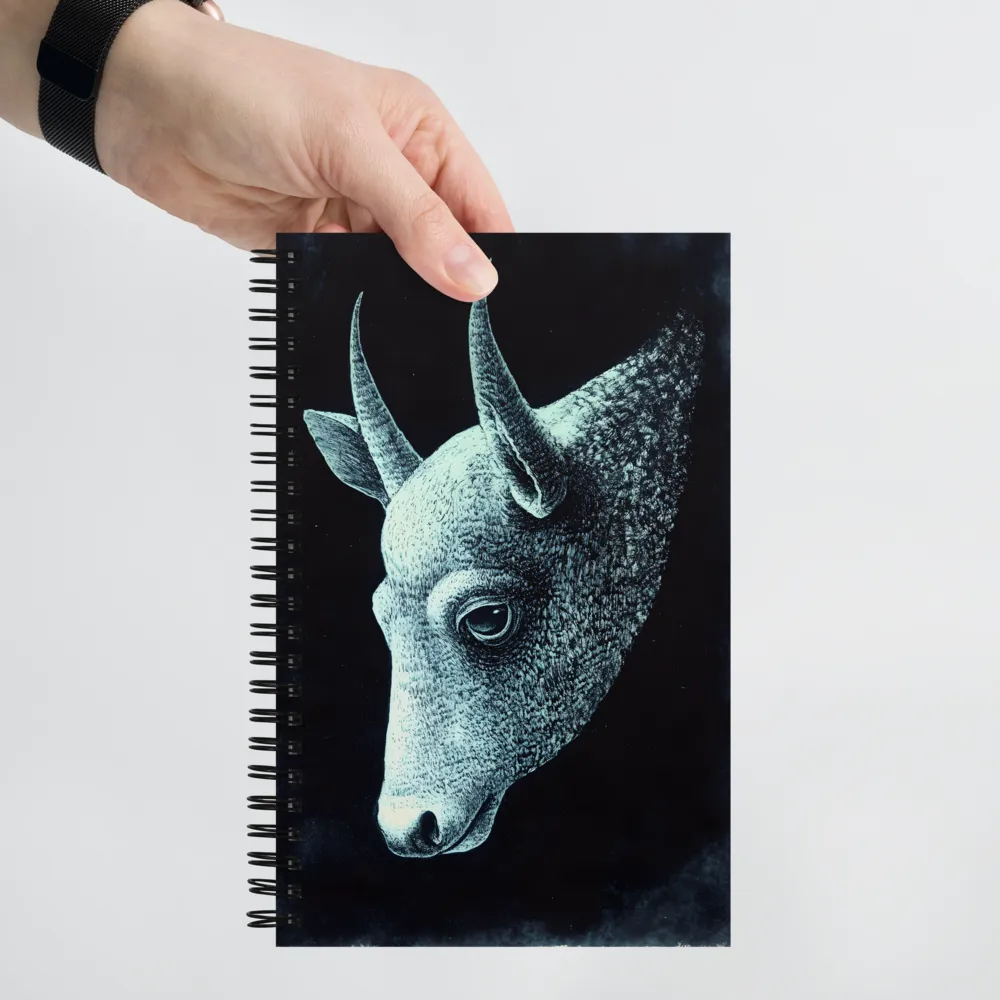 Horned Gaze 
 Spiral Notebook | 140 pages