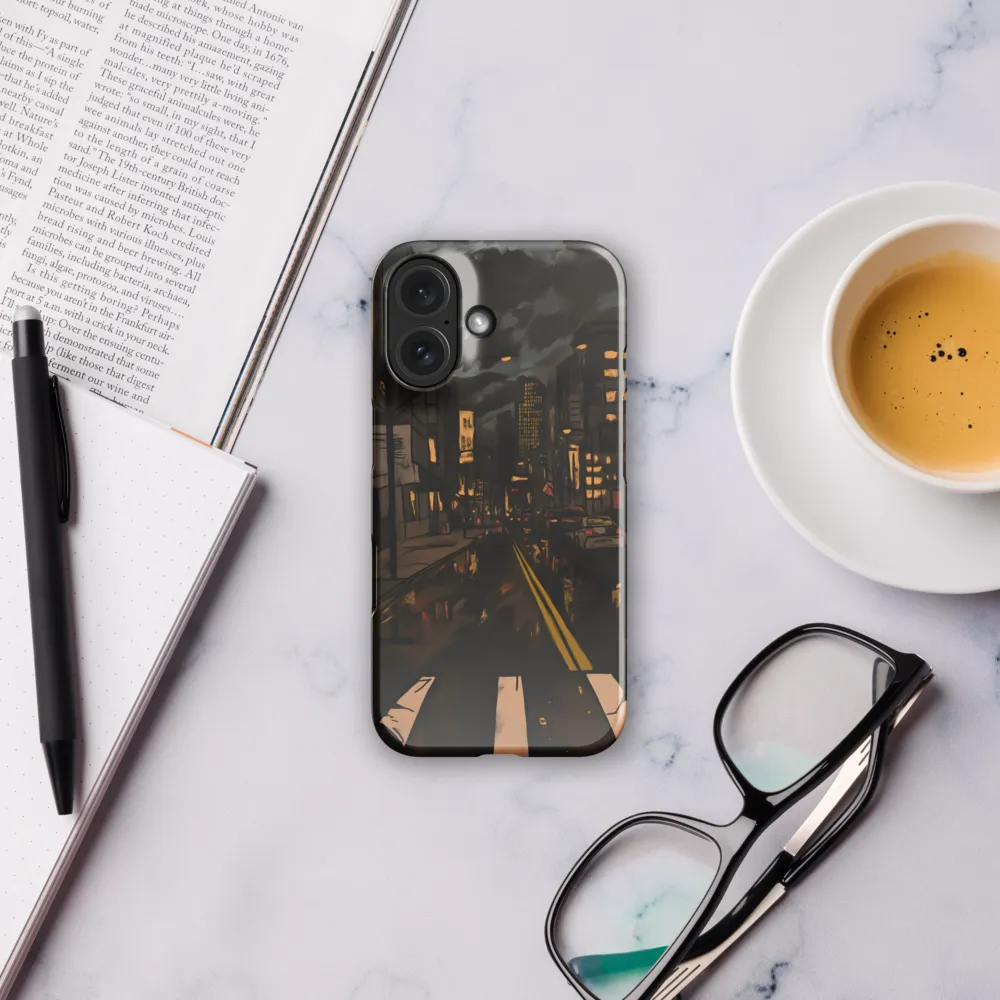 Urban Nocturne with Reflections 
 Samsung Galaxy S20 FE | Tough Case