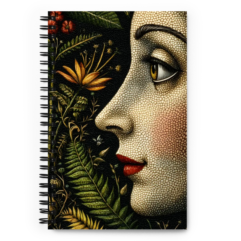 The Stippled Flora 
 Spiral Notebook | 140 pages