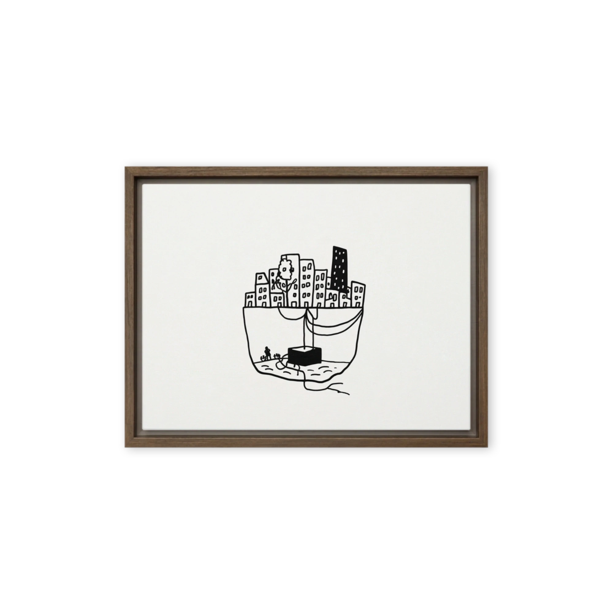 Subterranean City | Art Print