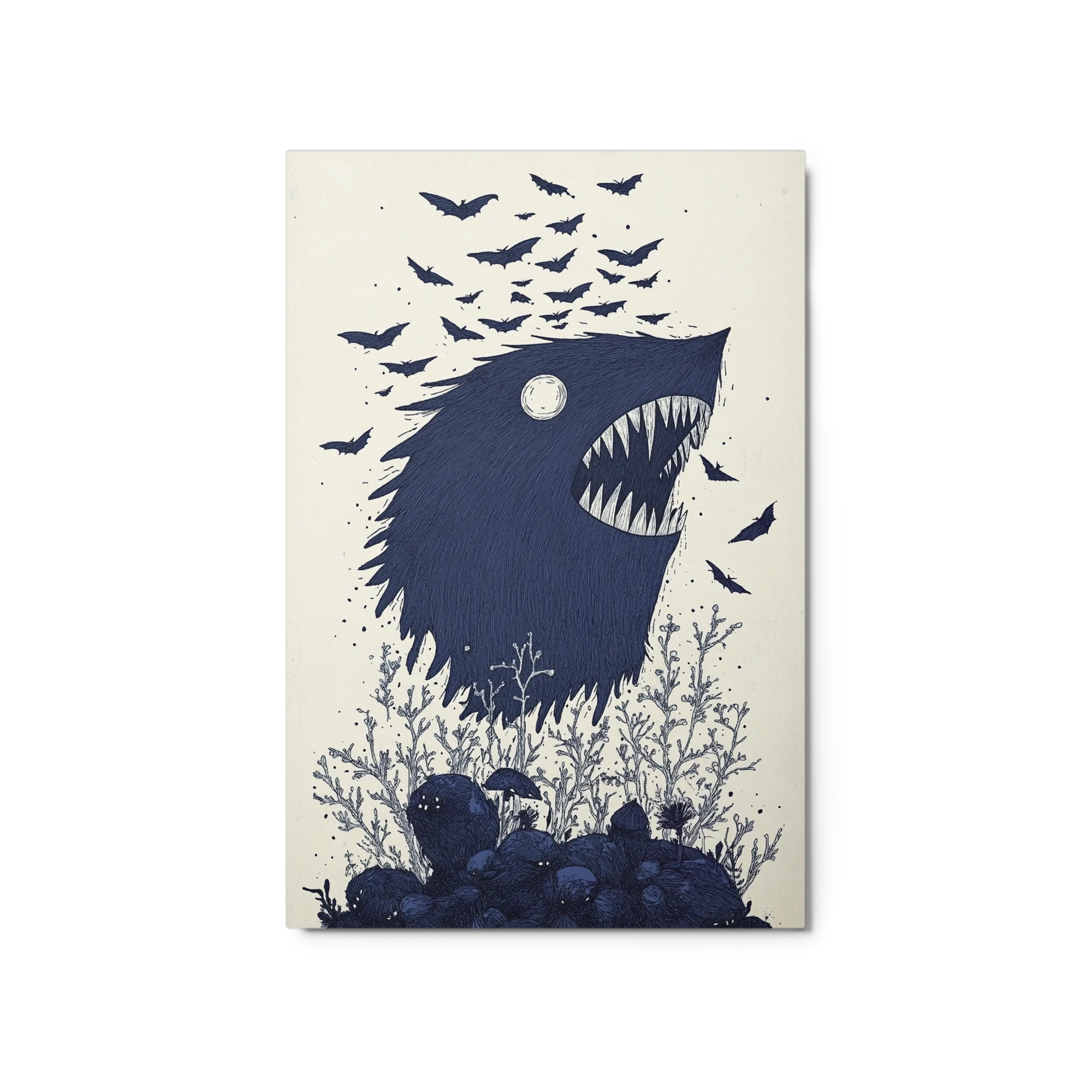 Monstrous Creature with Bats