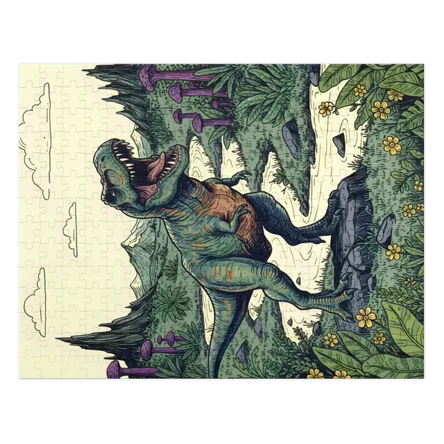 Roaring Tyrannosaurus | Jigsaw Puzzles