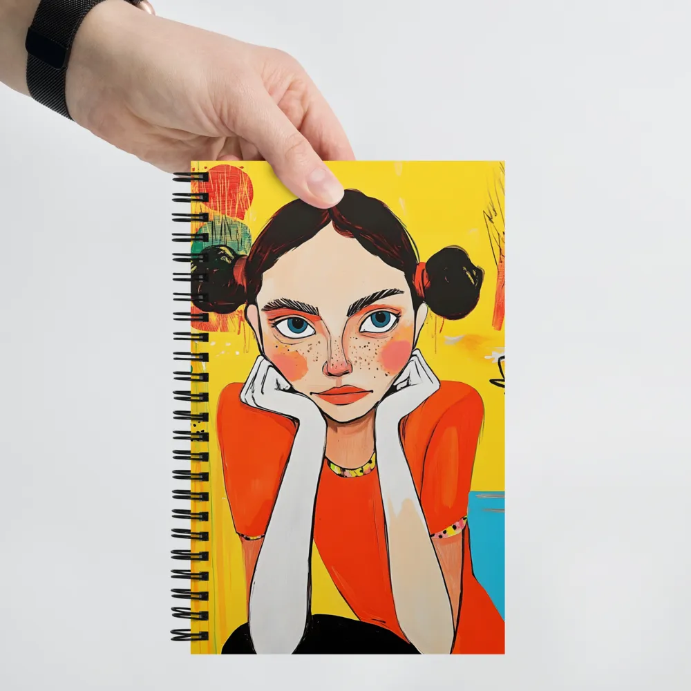 The Freckled Gaze 
 Spiral Notebook | 140 pages