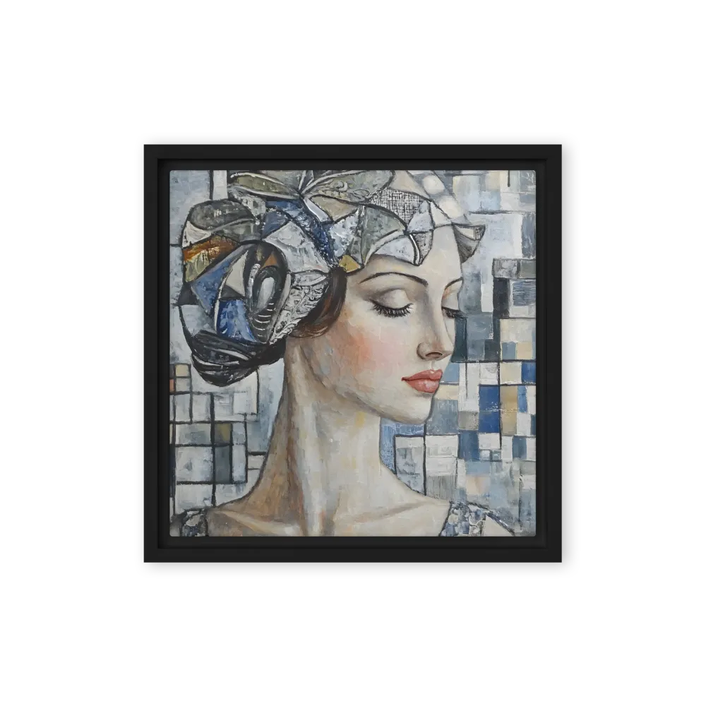 The Fragmented Gaze 
 Canvas | 8″x 8″