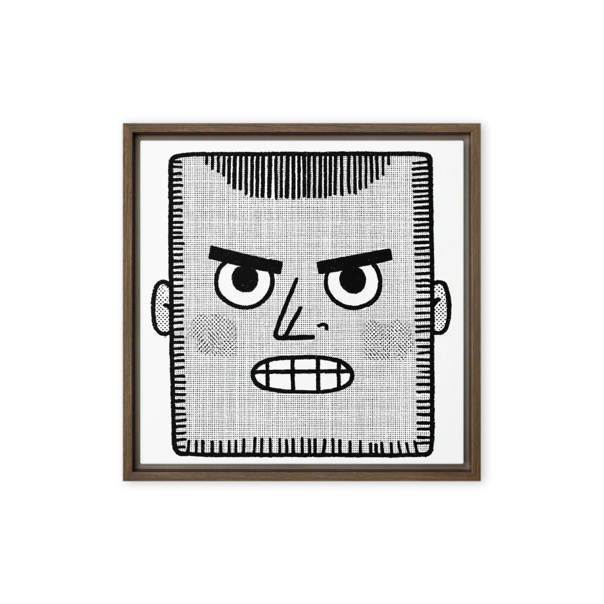 Gritting Teeth | Art Print