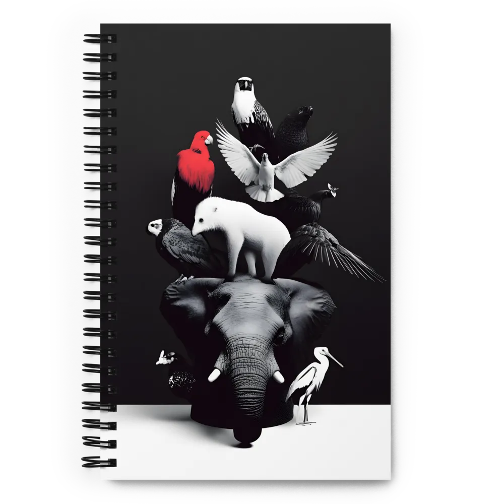 Wildlife Totem 
 Spiral Notebook | 140 pages