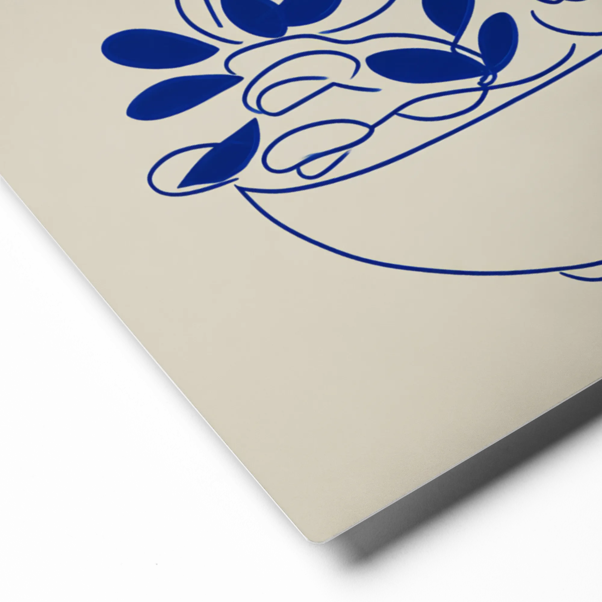 Cobalt Botanical Bowl | Art Print