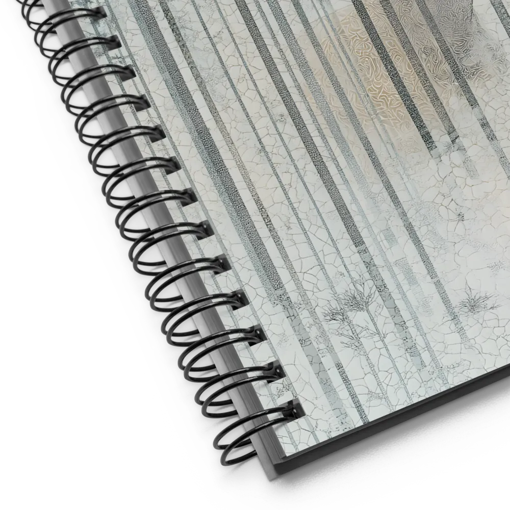 Stag in Winter Forest 
 Spiral Notebook | 140 pages