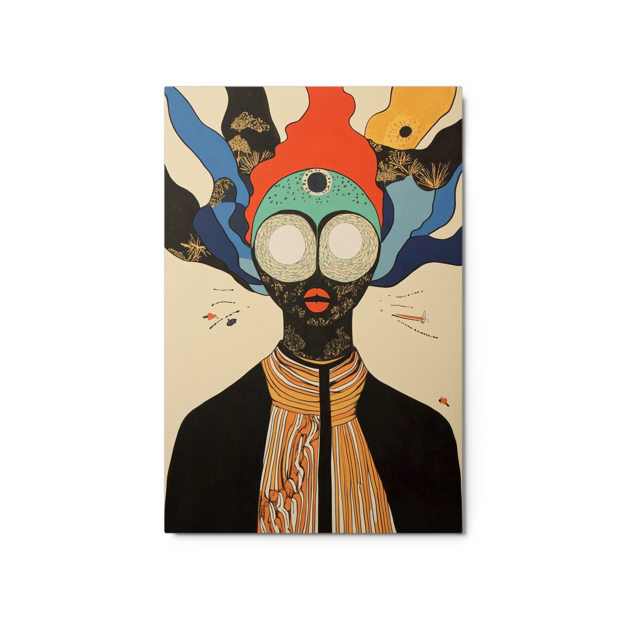 Surrealist Figure Portrait