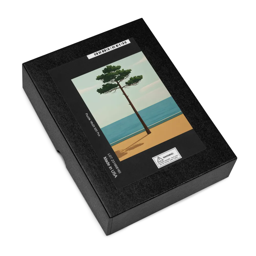 Coastal Pine 
 Jigsaw Puzzle in Tin Box