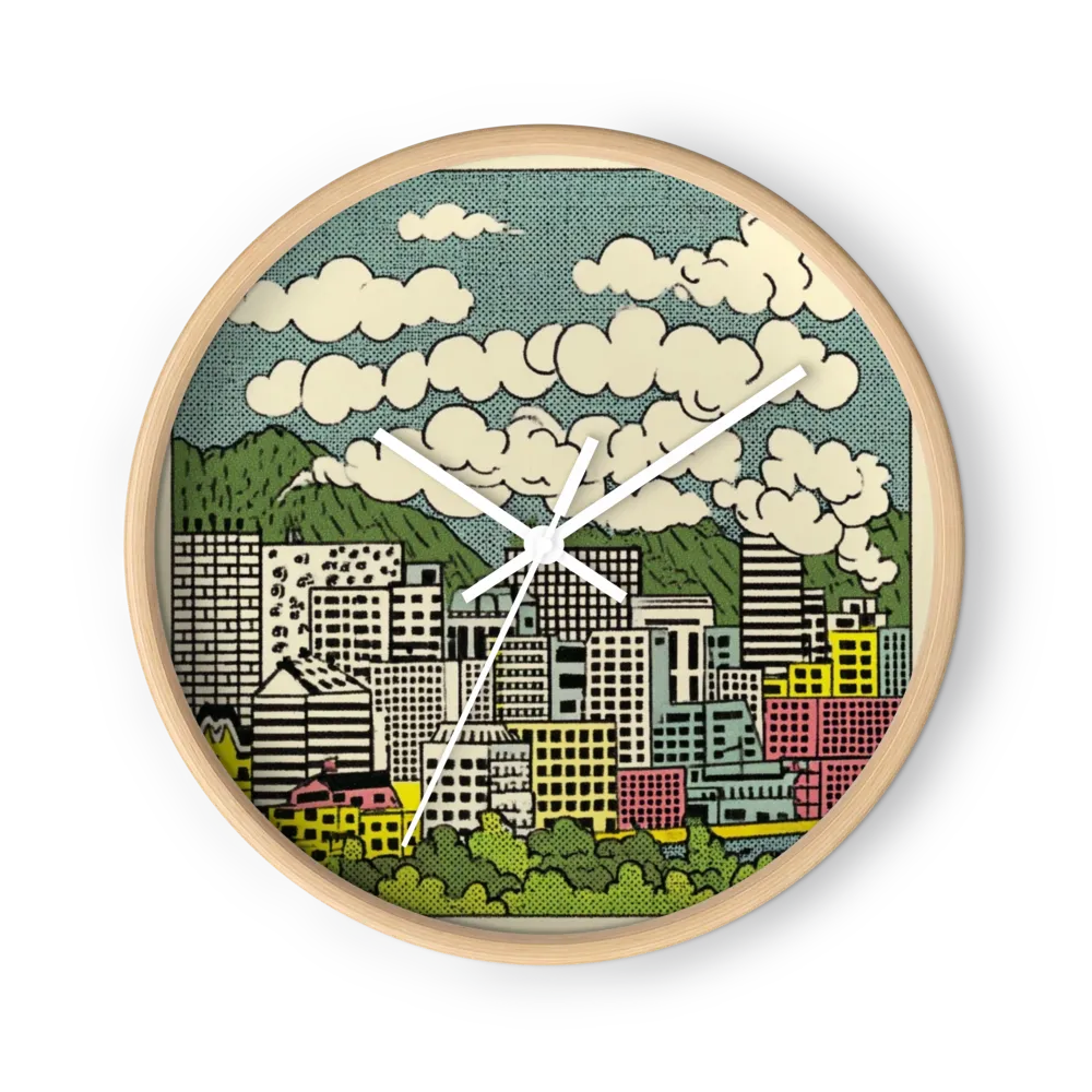 Comic Pop Cityscape