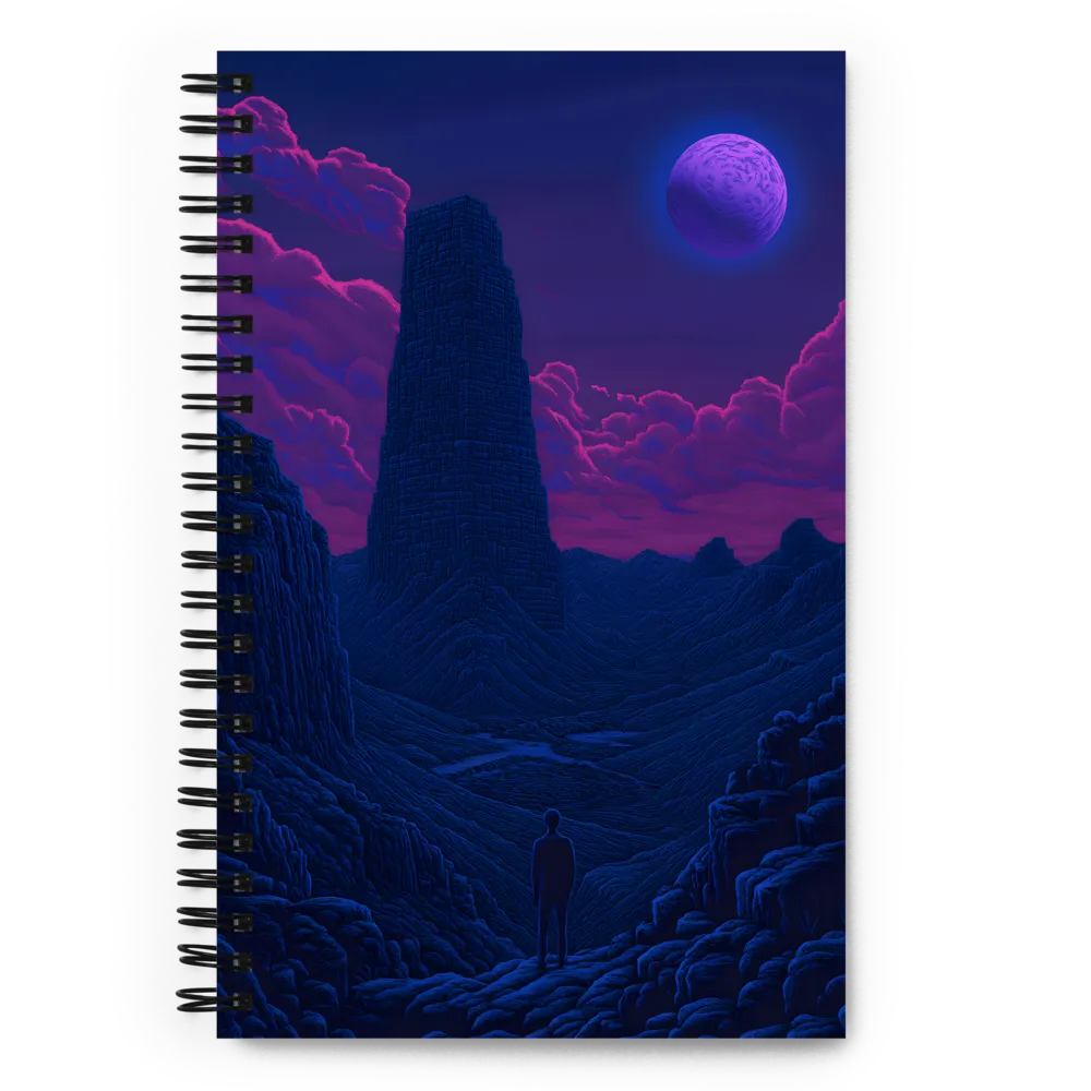 Echoes of the Monolith 
 Spiral Notebook | 140 pages