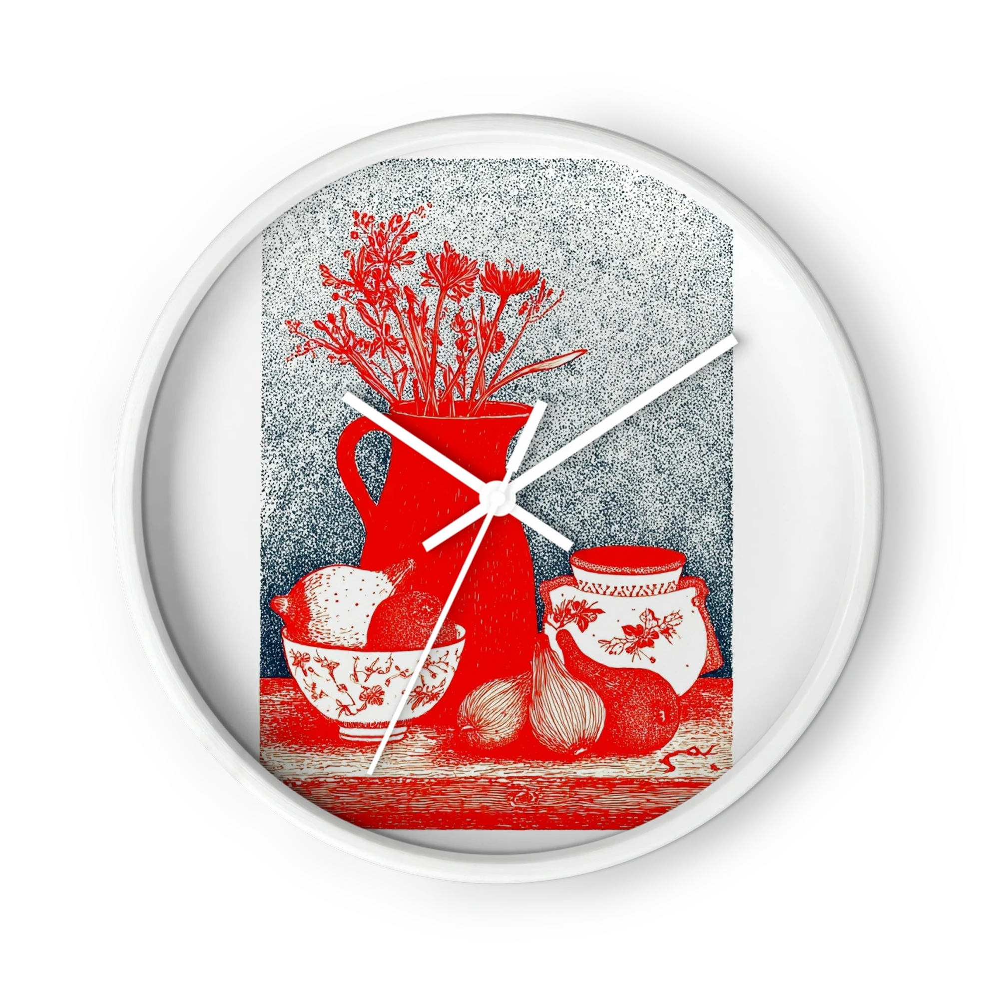 Red Vase Still Life