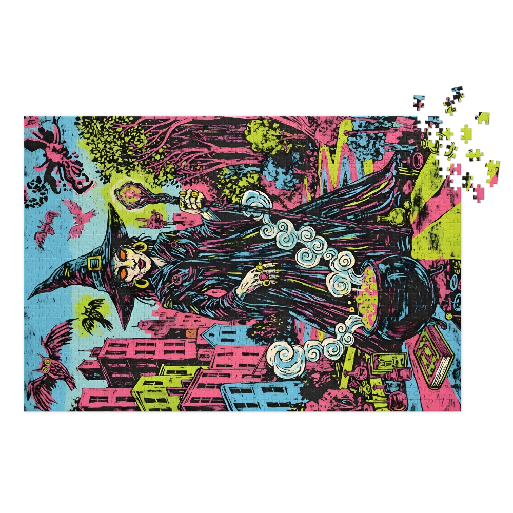 Neon City Witch