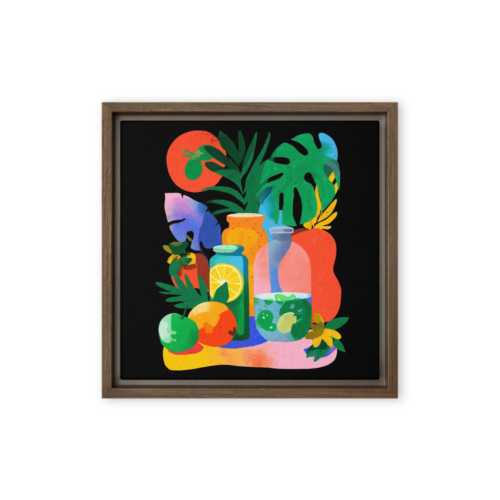Tropical Citrus Still Life | Art Print