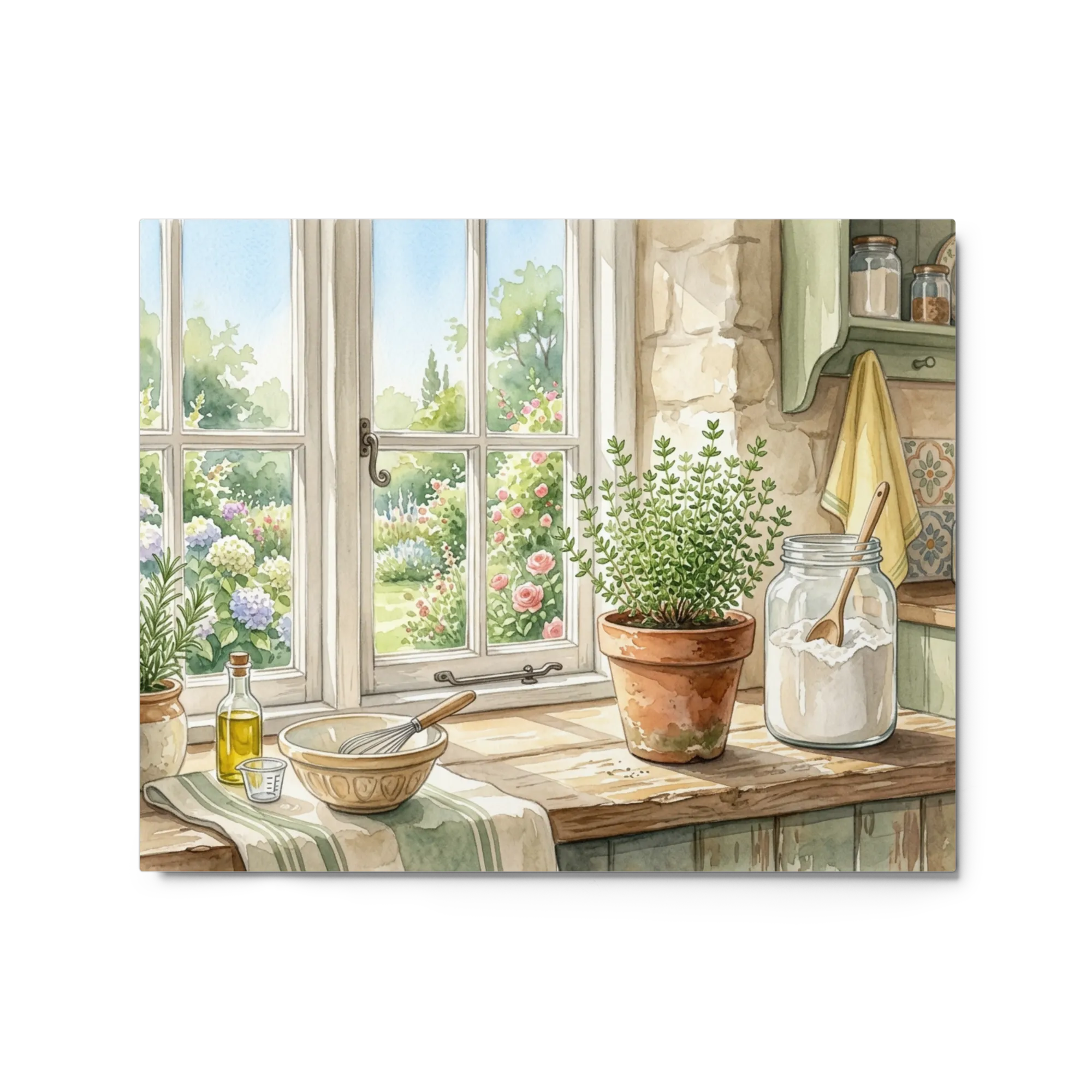 Herbs on the Windowsill