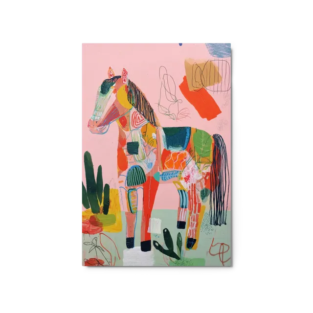 Patchwork Steed | Art Print