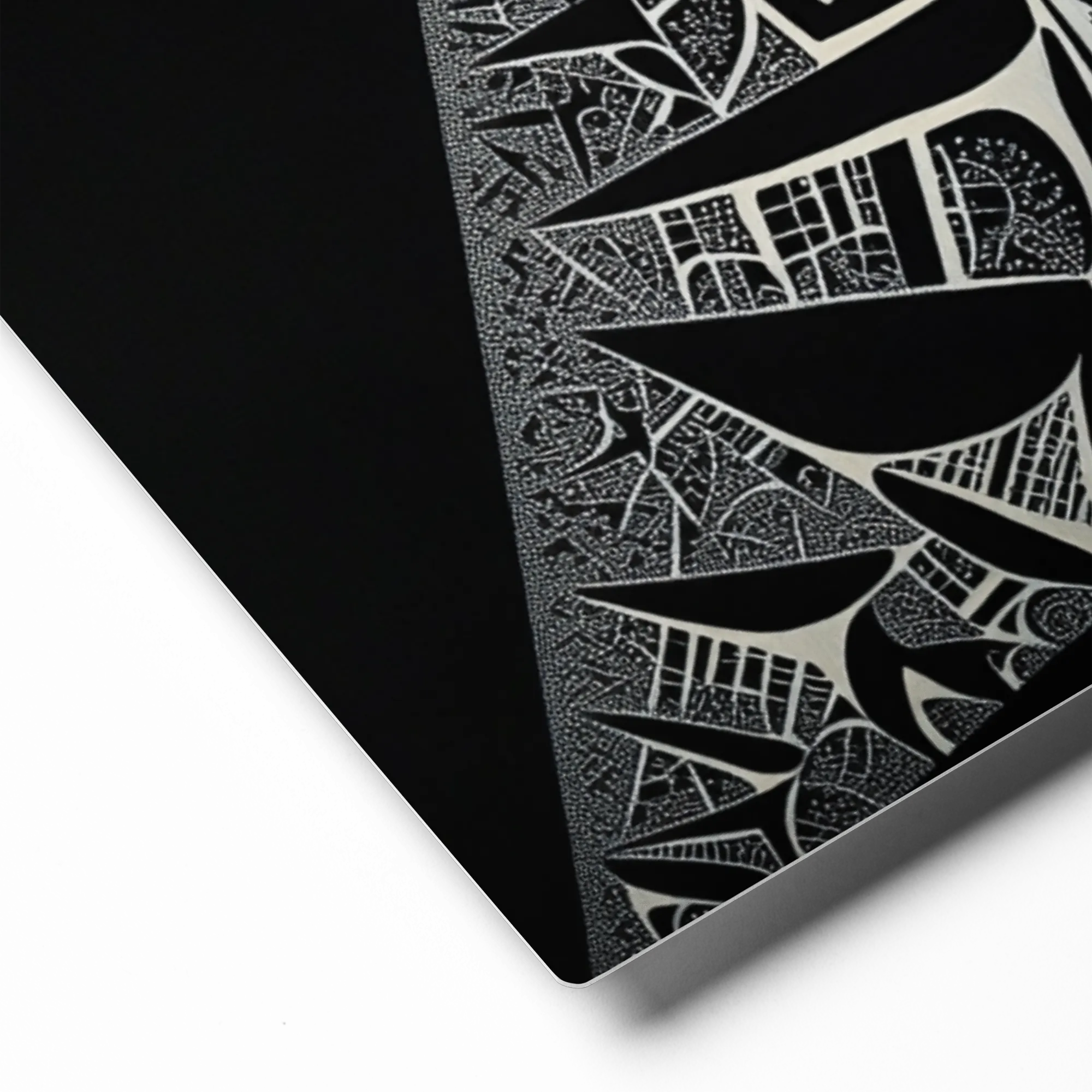 Monochromatic Fractures | Art Print