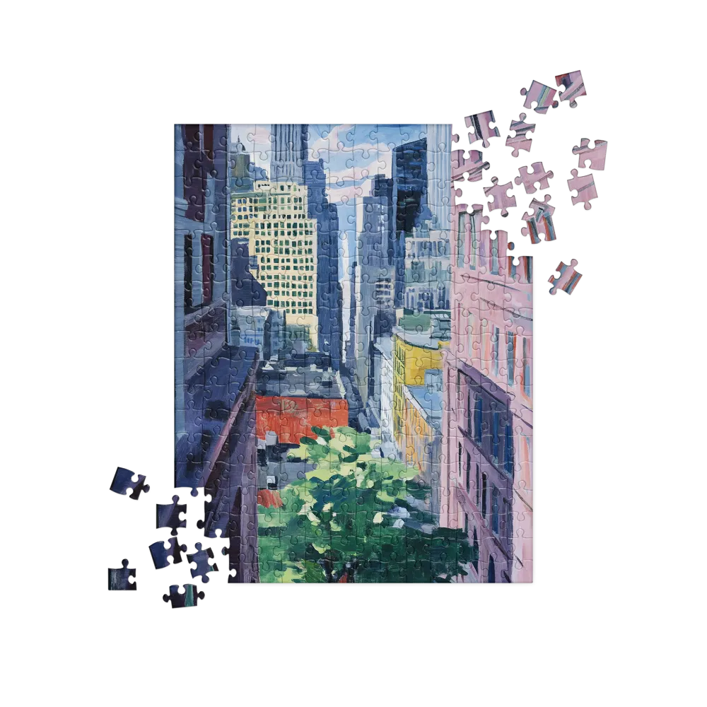 Urban Impressionist View 
 Jigsaw Puzzle