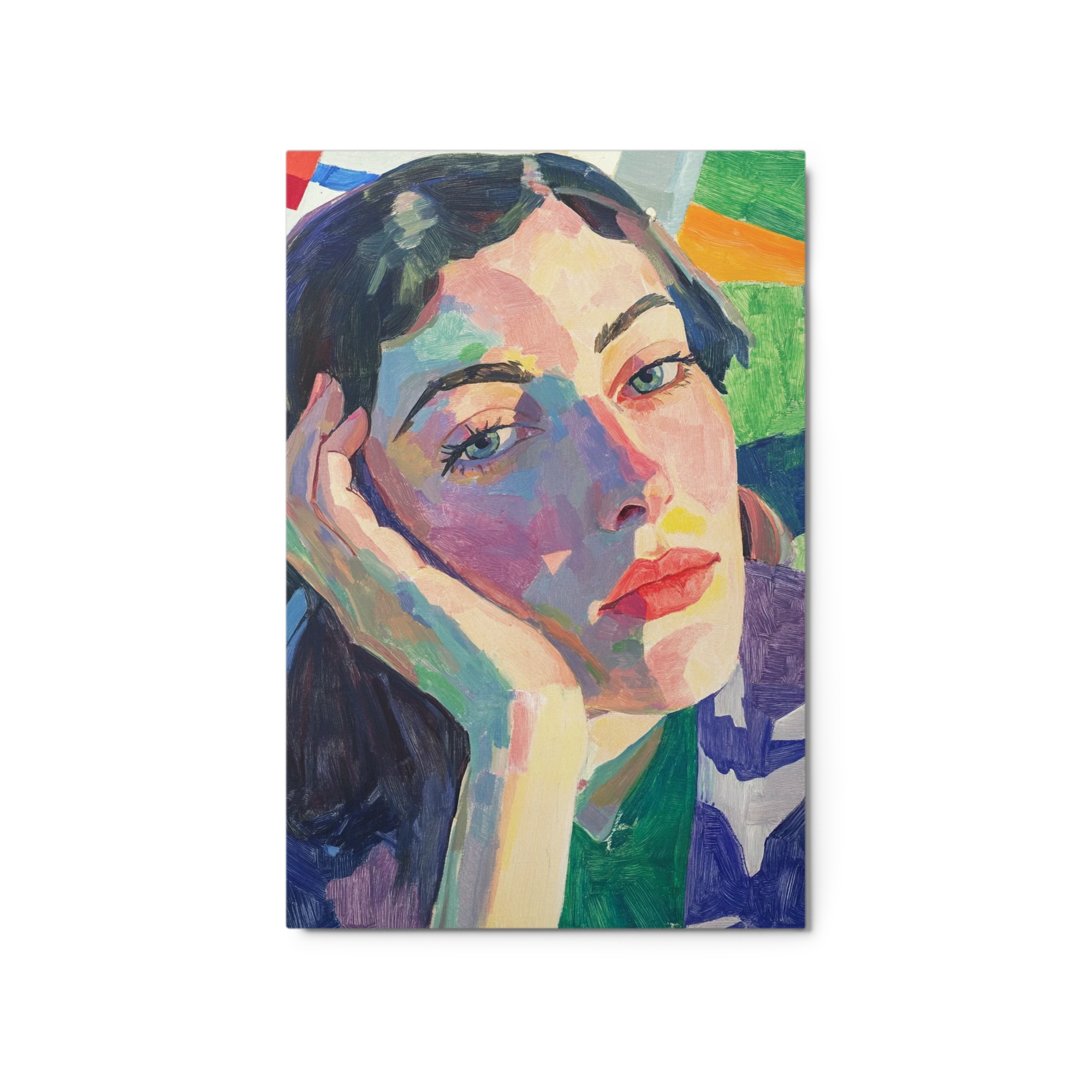 Post-Impressionist Portrait of a Woman