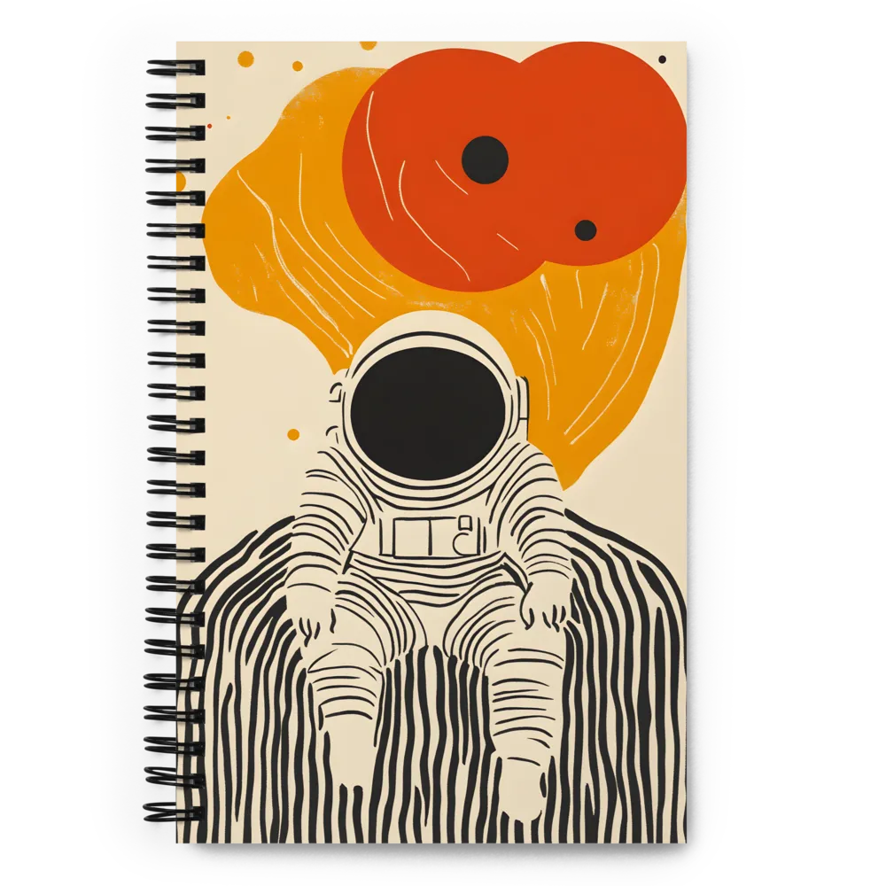 Cosmic Solitude 
 Spiral Notebook | 140 pages