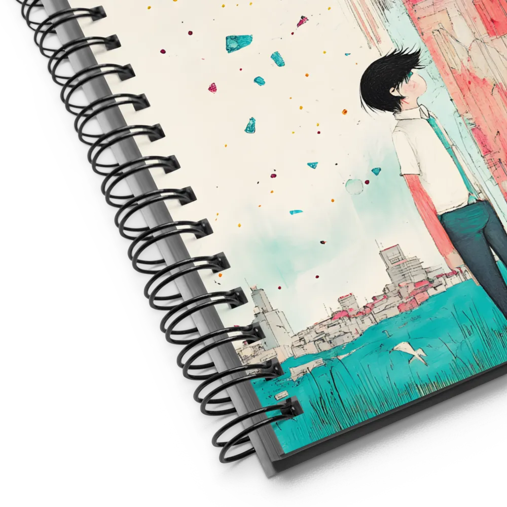 Urban Decay Reverie 
 Spiral Notebook | 140 pages
