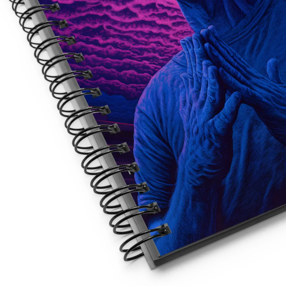 Ultraviolet Agony 
 Spiral Notebook | 140 pages