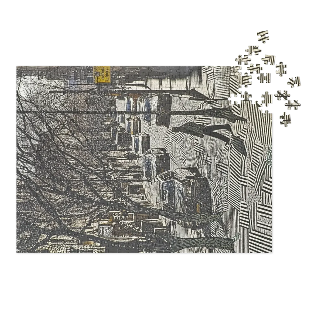 City Street Scene Photography | Jigsaw Puzzle (252/520 pieces)