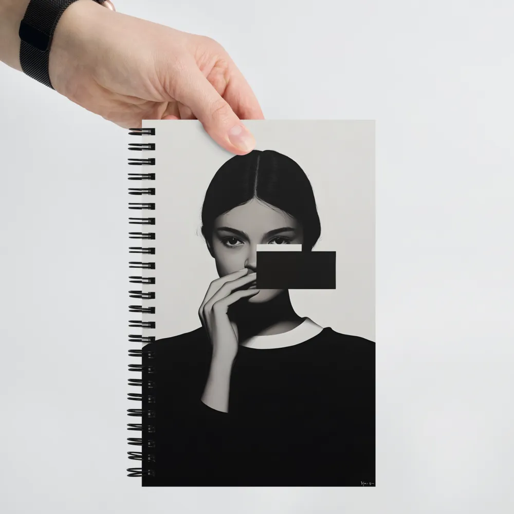 Obscured Gaze 
 Spiral Notebook | 140 pages
