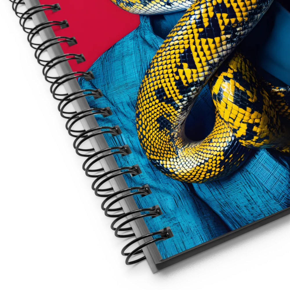 Urban Jungle Serpent 
 Spiral Notebook | 140 pages