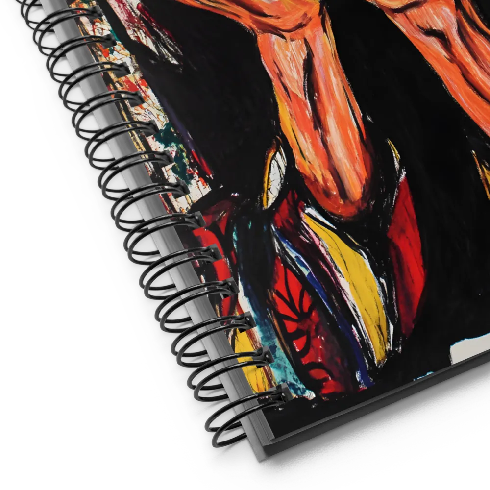 Contemplative Intensity: An Expressionist Portrait