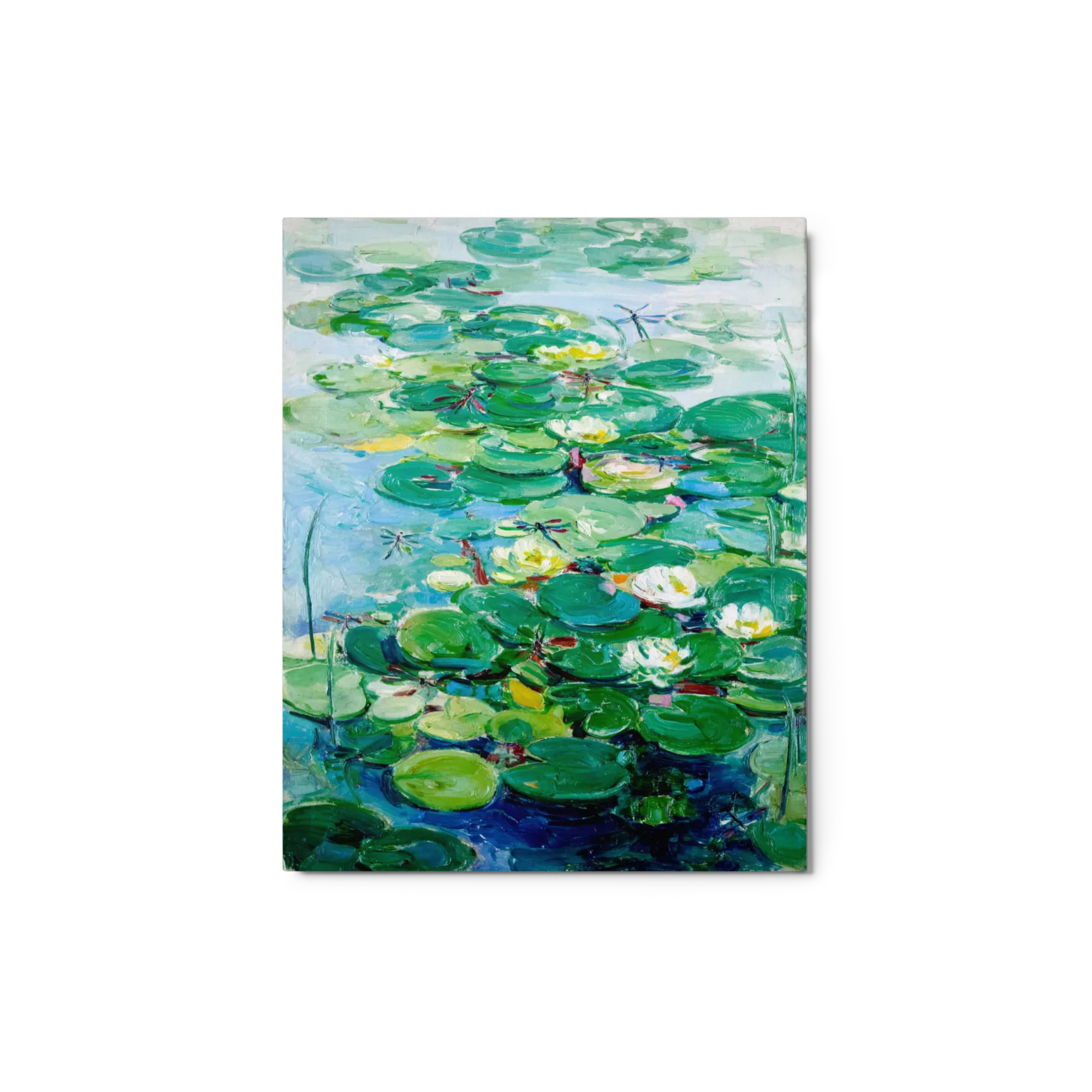 Water Lilies and Dragonflies