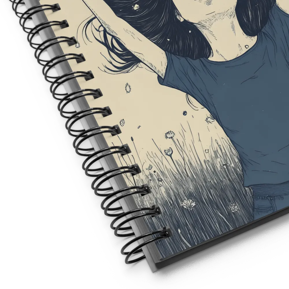 The Floral Scream 
 Spiral Notebook | 140 pages