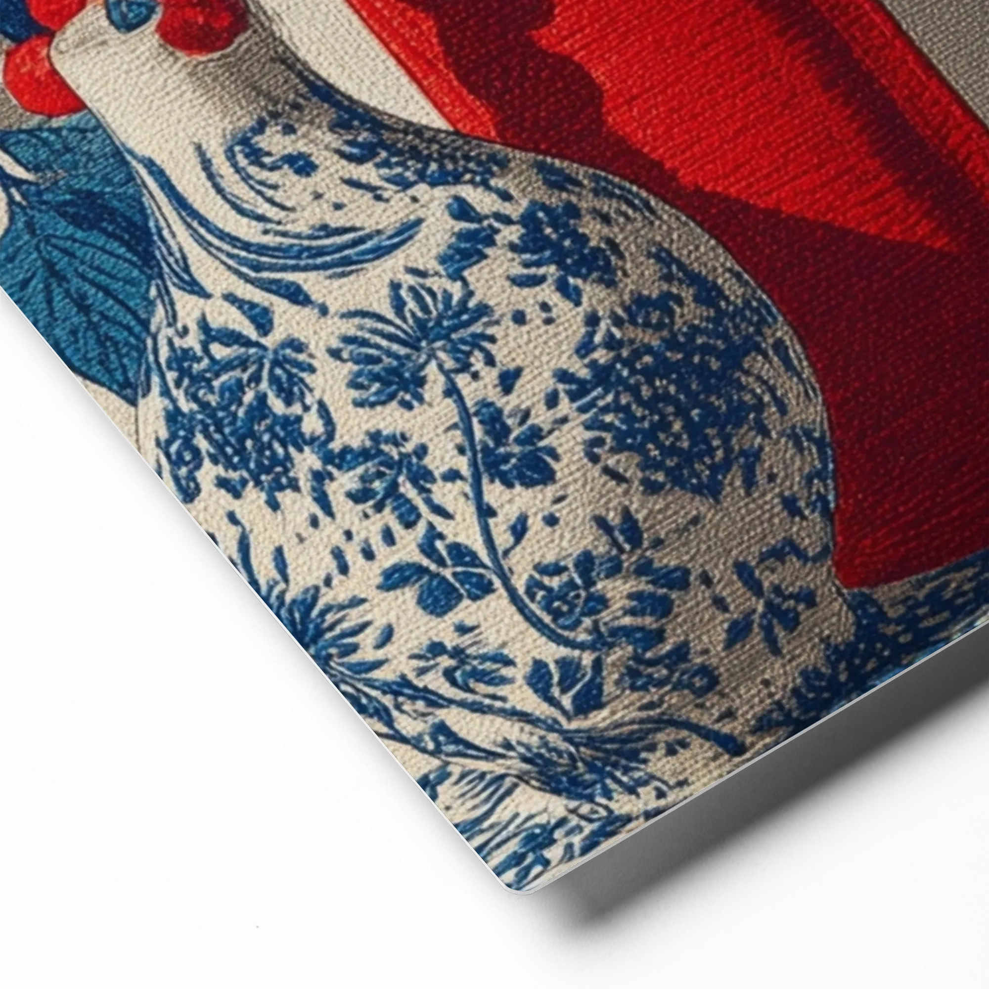 Berries and Chinoiserie Vase | Art Print