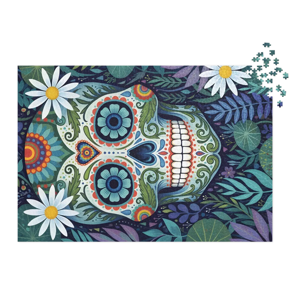 Floral Sugar Skull