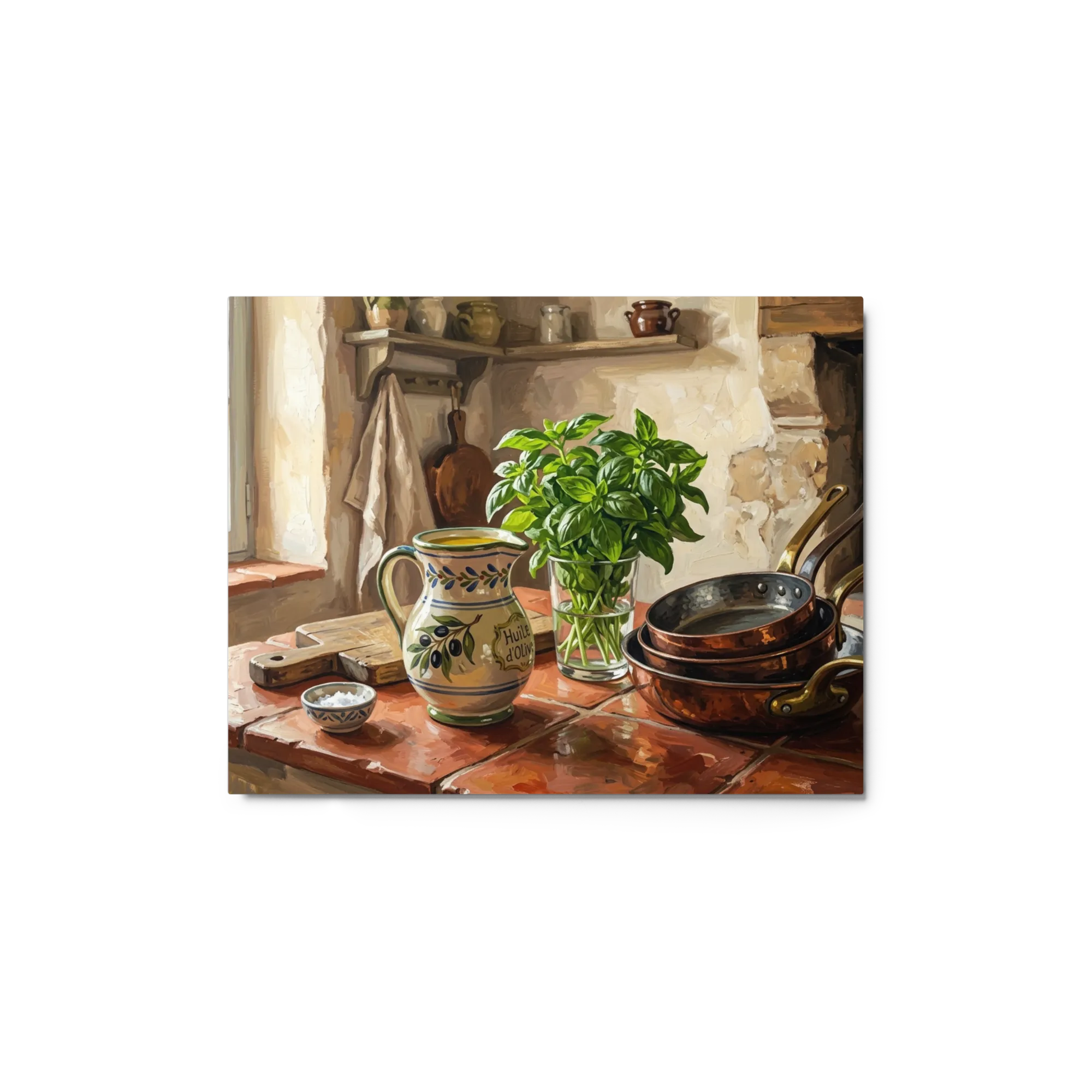 Scène de Cuisine Méditerranéenne