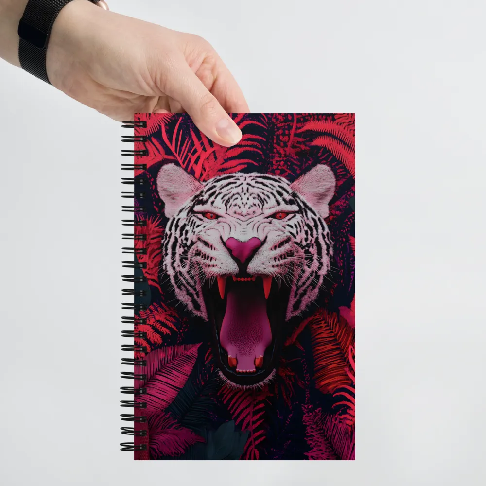 The Roar of the White Tiger 
 Spiral Notebook | 140 pages