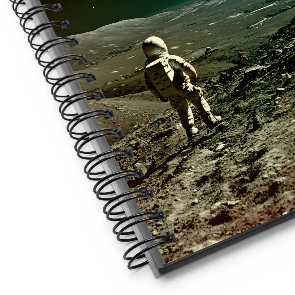 Lunar Explorer 
 Spiral Notebook | 140 pages