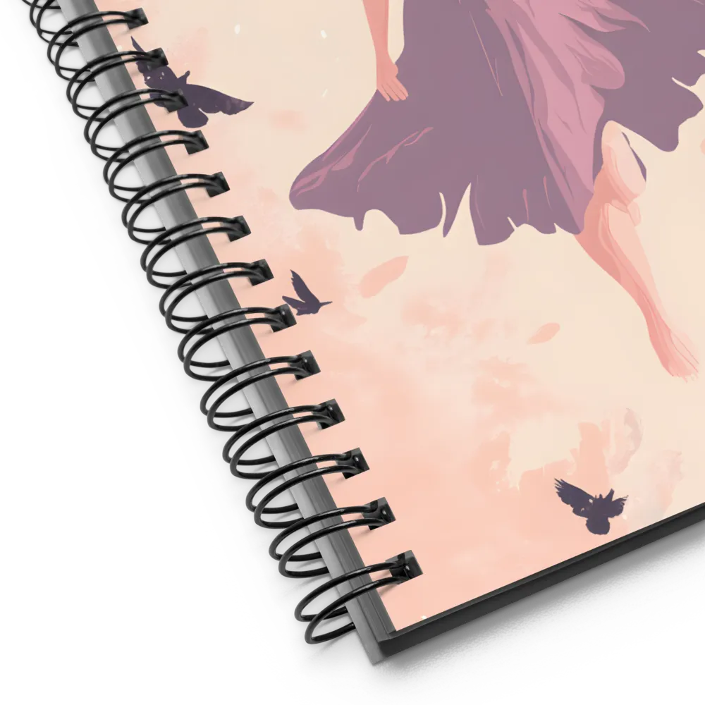 Ethereal Flight 
 Spiral Notebook | 140 pages