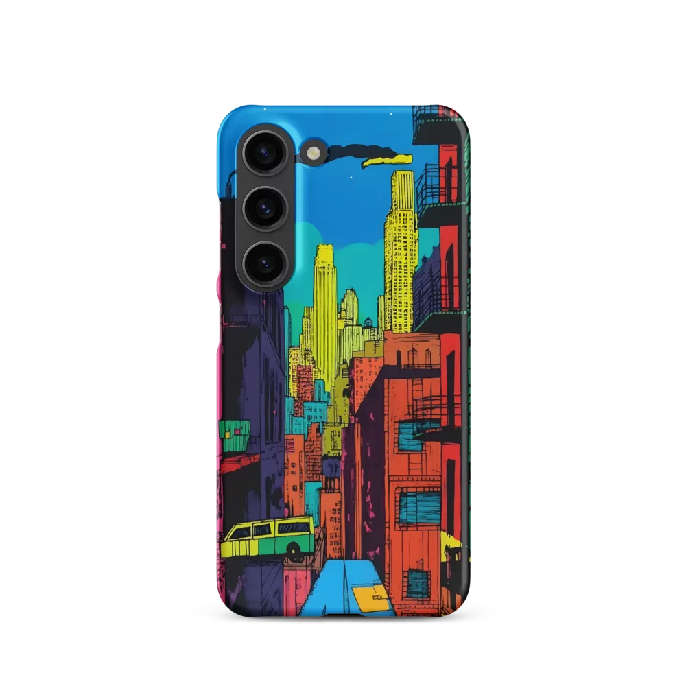 Vibrant Cityscape Illustration | Phone Case