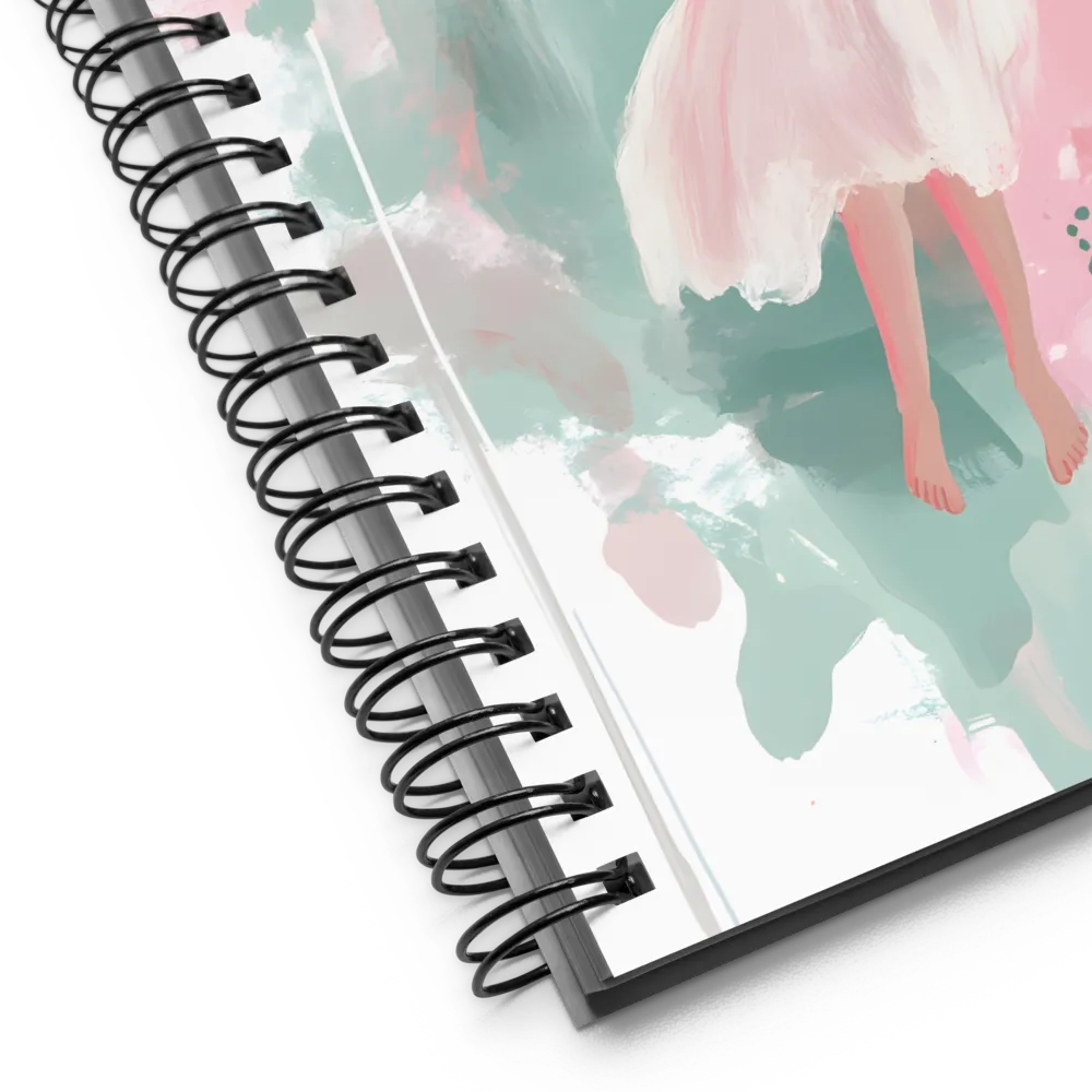 Ethereal Descent 
 Spiral Notebook | 140 pages