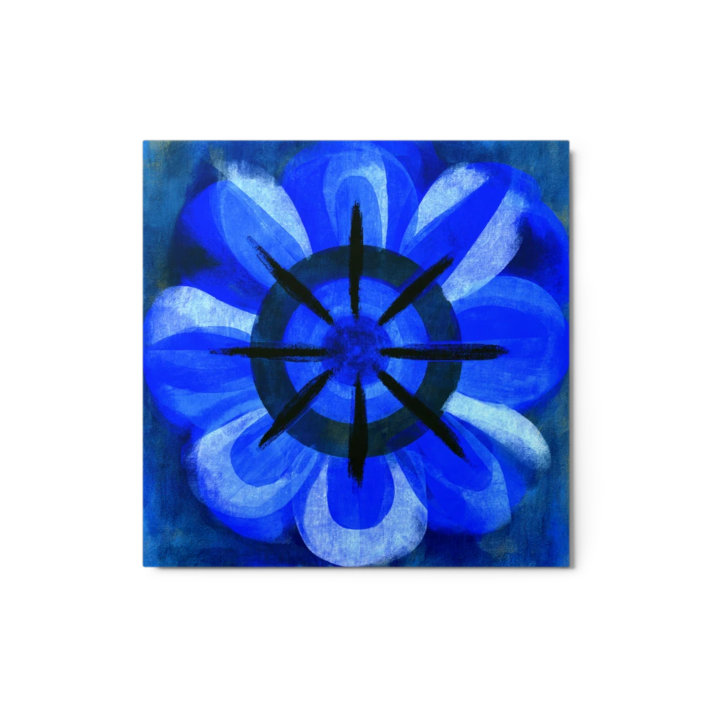 Cobalt Bloom | Art Print