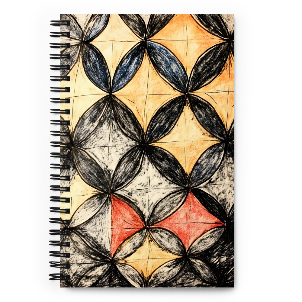 Interlocked Hues 
 Spiral Notebook | 140 pages