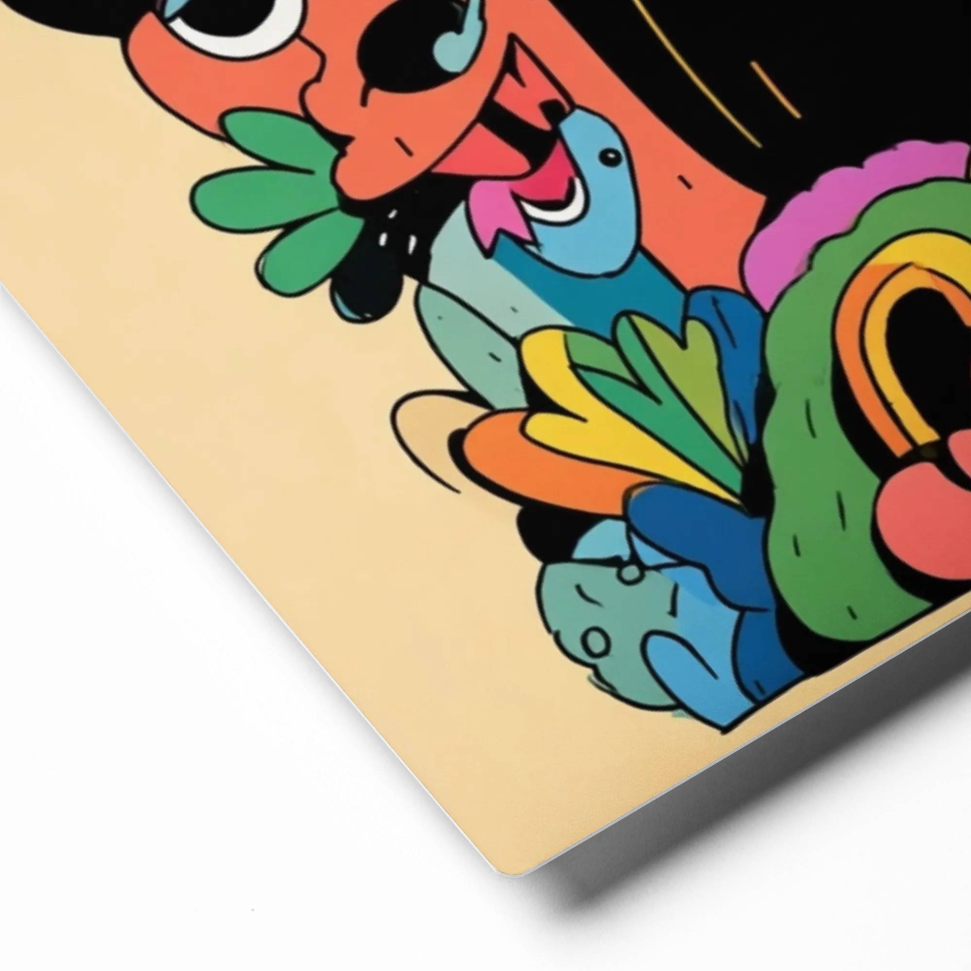 Mind Full of Doodles 
 Canvas | 12″x 12″