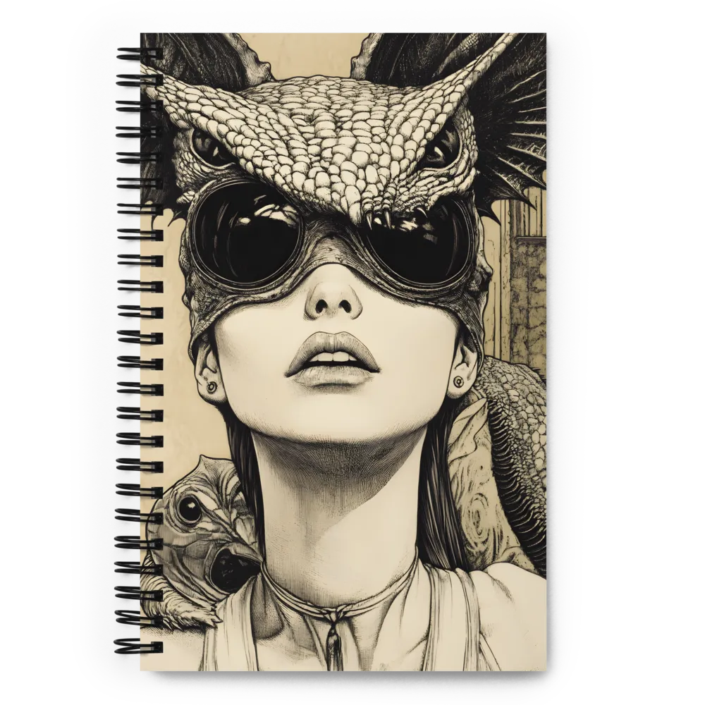 The Dragon's Gaze 
 Spiral Notebook | 140 pages